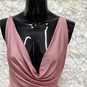 Elegant Pink Sleeveless top
